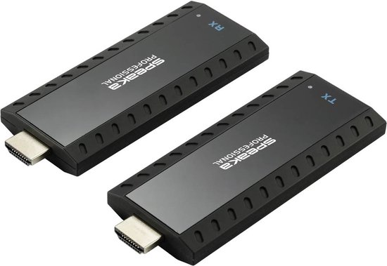 SpeaKa Professional HDMI Draadloze HDMI-set via het thuisnetwerk (IP) 30 m