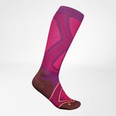 Bauerfeind Ski Performance, Compression Socks, women, roze, 41-43, L - 1 Paar