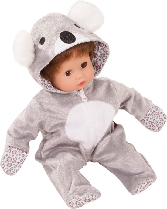 Götz poppenkleding voor pop 30-33cm Koala onesie van Merkloos — afbeelding 2