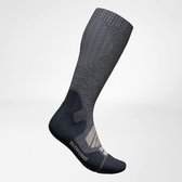 Bauerfeind Outdoor Merino Compression Socks, Men, Lava Grey, 46-49, M - 1 Paar