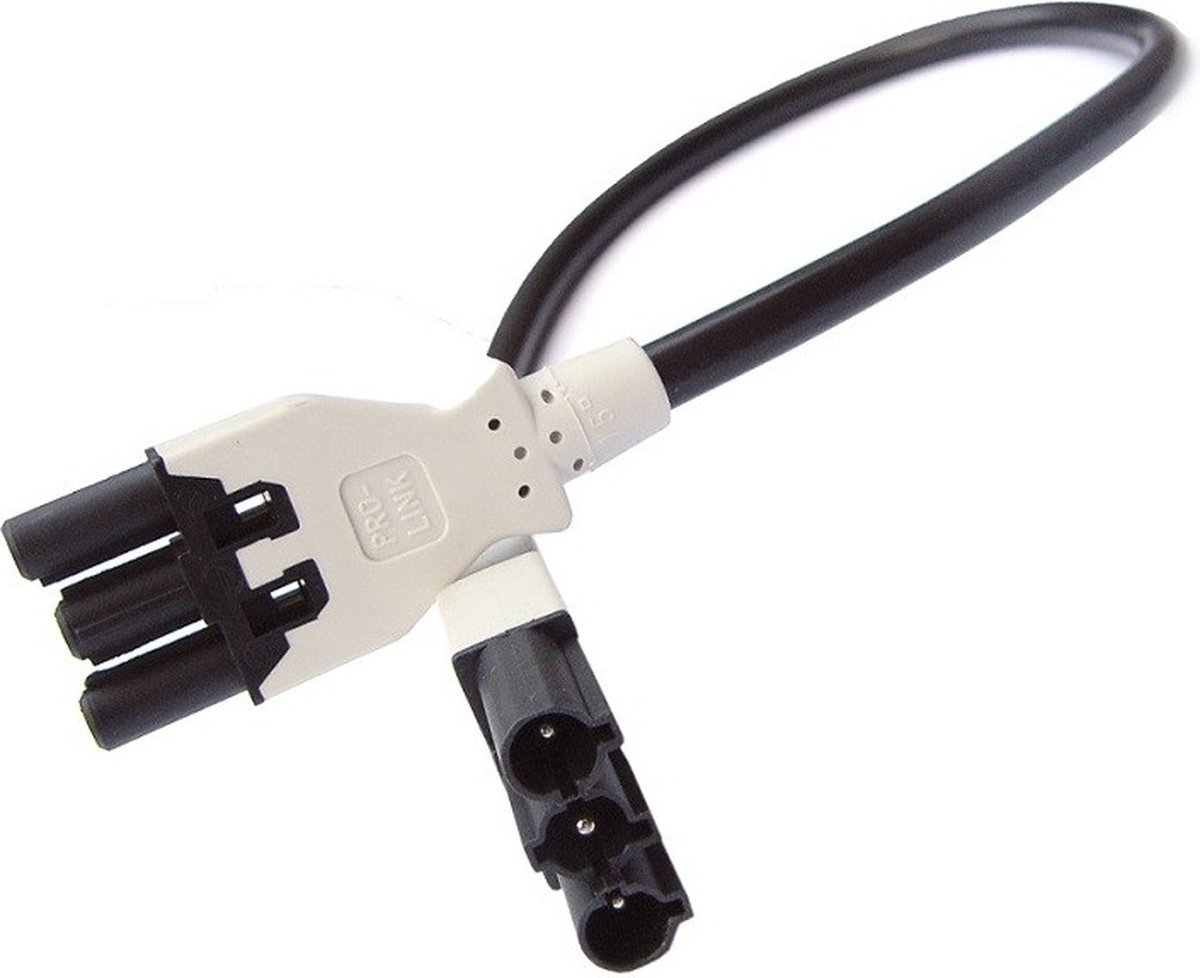 Plenty installatiestekker stroomkabel - Prolink - Prolink / zwart - 4 meter