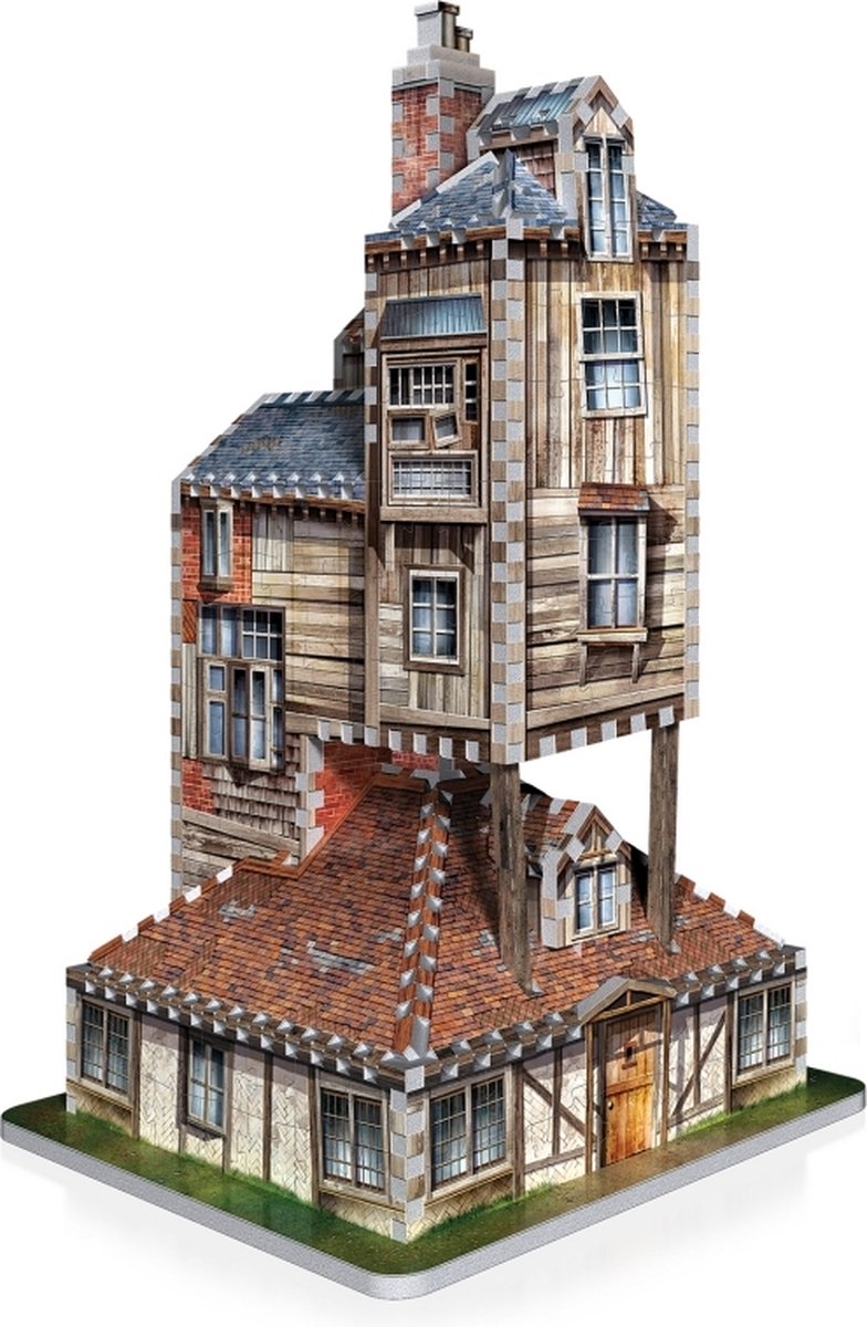 The Burrow- Weasley Family Home - Wrebbit 3D Puzzel - Harry Potter - 415 Stukjes