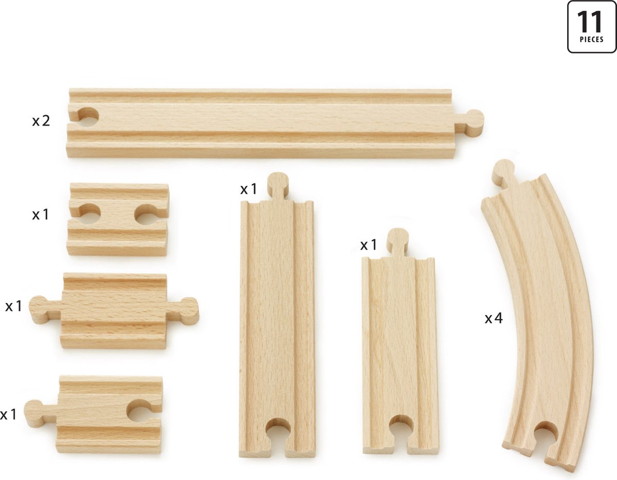 BRIO Rails uitbreidingsset - 33401 — afbeelding 3
