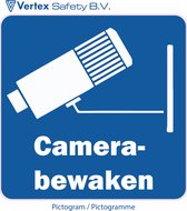 Vertex Pictogram Camerabewaking - 100x 100 mm