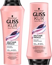 Gliss Kur - Séparation Hair Miracle - Shampooing + Après-shampooing