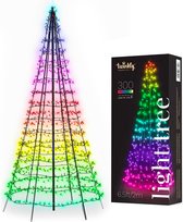 Twinkly - Éclairage de mât de drapeau - Sapin de Noël - 2 mètres - 300 LED