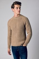 Hensen Pullover - Slim Fit - Bruin - XL