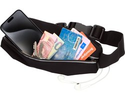 Mobiparts Comfort Fit Sport Belt geschikt voor Apple iPhone 15 Pro Max - Zwart