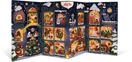 Yogi Tea Christmas Adventkalender - Biologische Thee - 24 Theezakjes - NL-BIO-01 cadeau geven