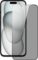 Dux Ducis - Screenprotector geschikt voor Apple iPhone 15 - Tempered Glass - Zwart