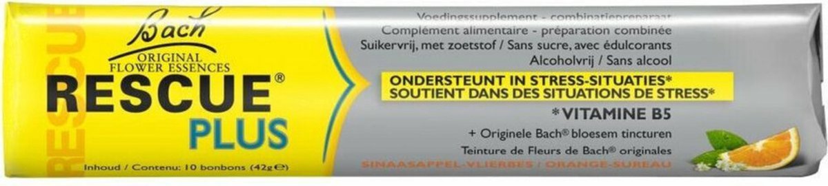 Goedkoopste Bach Rescue Plus Bonbons - 10 stuks