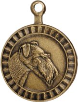 Médaille pour chien - Chien de race Airedale terrier