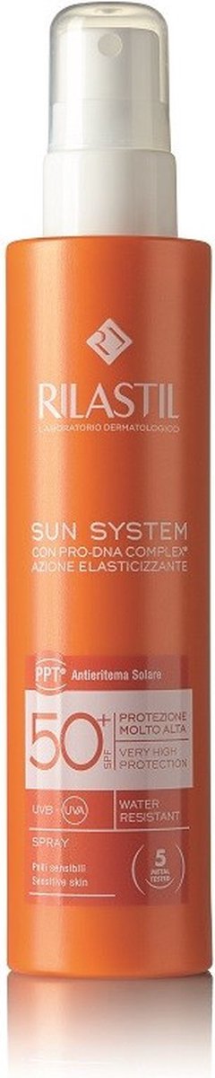 After Sun Rilastil Sun System Body Lotion Spf 50 (200 ml)