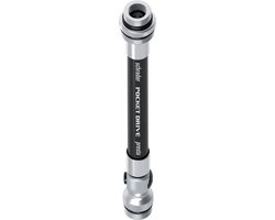 Lezyne ABS Flex slang Pocket Drive zwart/zilver — afbeelding 3