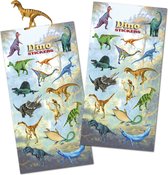 Dino Stickervellen - Dinosaurus Speelgoed - Dinosaurus Stickers - Dino Stickers -Dino Speelgoed - Stickervellen Jongens - Stickers Jongens - Knutselen Meisjes - Knutselen - Stickers Kind - Dinosaurus