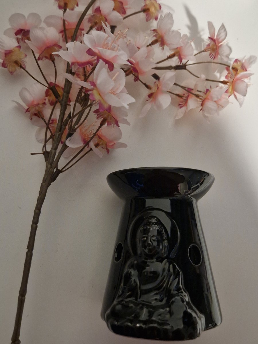 ceramiek oil / waxmelt brander boeddha