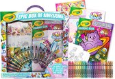 Crayola - Super Wonder Set, Draagbare Tekenset met Handvat, Creatieve Activiteit en Cadeau voor Kinderen, vanaf 3 jaar