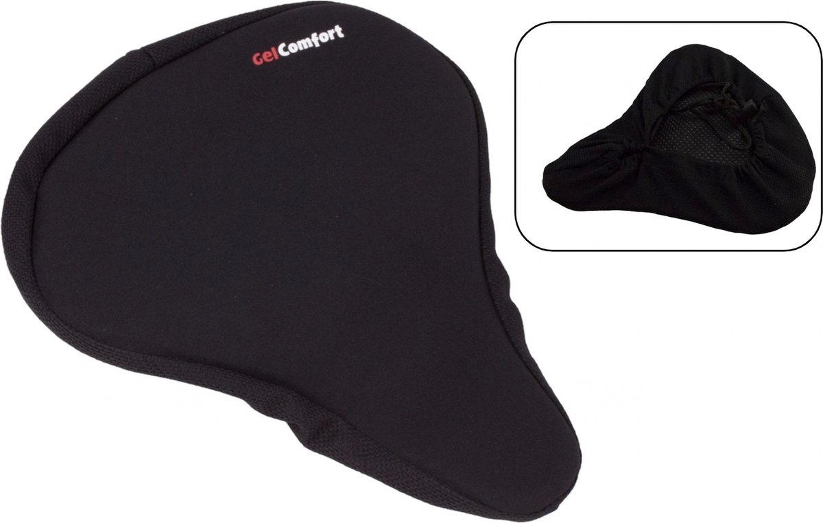 PD® Fietszadel - Zadelhoes - Fietszadelhoes - Gel comfort - Zwart