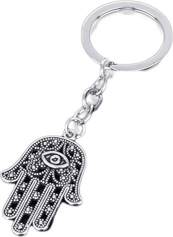 Pendentif main de Fatima or avec rubis