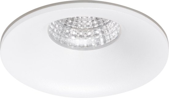 Ledmatters - Inbouwspot Wit - Dimbaar - 7 watt - 600 Lumen - 2700 Kelvin - Warm wit licht - IP65 Badkamerverlichting