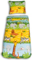 dekbedovertrek de couette enfant Decoware® Cheeky Monkey - coton - 120x150 cm