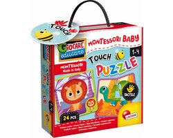 Lisciani Montessori Baby Touch Puzzle Legpuzzel 4 stuk(s) Dieren