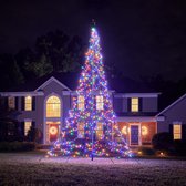 Fairybell LED Buiten Kerstboom voor in de vlaggenmast - 6 meter - 1200LEDs  - Multi colour | bol