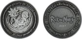 FaNaTtik Rick and Morty - Collectable Coin Limited Edition Verzamelobject - Zilverkleurig