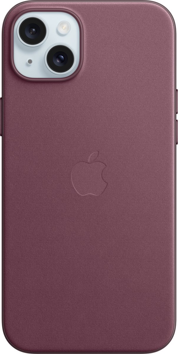 Apple FineWoven Case with MagSafe geschikt voor iPhone 15 Plus - Mulberry