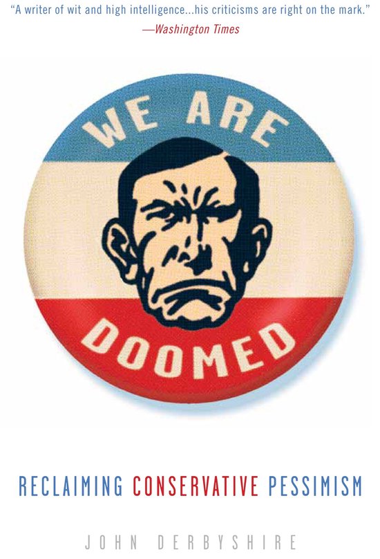 Bouton avec le texte 'WE ARE DOOMED' et un visage en colère.