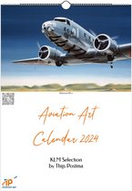 Thijs Postma - Calendrier Art Aviation 2024 - KLM Selection