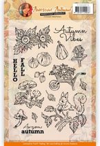 Clear Stamps - Yvonne Creations - Awesome Autumn - Happy Fall