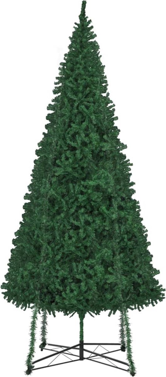 The Living Store Kerstboom - Kunstkerstboom - Extragroot - Levensecht - PVC - 500 cm