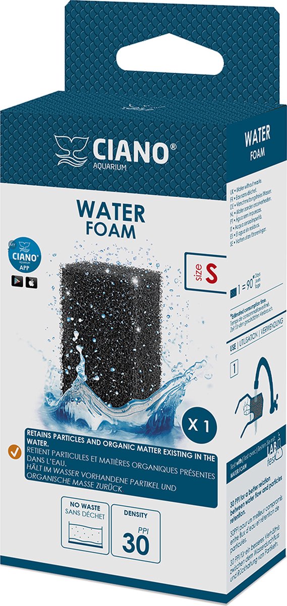 Ciano Aquarium Vervangende filter spons voor Aquarium Filter Ciano CF20 & CF40 thumbnail 3