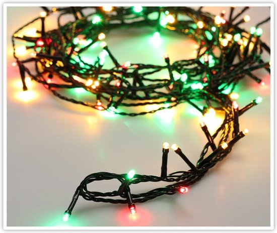 Carnaval verlichting 240 led- 18m - three tone traditional - Timer -Lichtfuncties-Geheugen-Buiten-Binnen