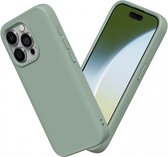 RhinoShield SolidSuit iPhone 15 Pro Max Back Cover Sage Green