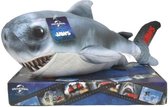 Jaws Pluche Knuffel Haai Liggend 32 cm {Shark Plush Toy | Speelgoed Knuffeldier voor Kinderen Jongens Meisjes | Vis Fish}
