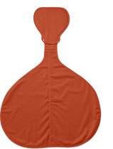 KipKep Feedi borstvoedingsdoek - Rusty Spice - roest oranje - voedingsdoek om rustig borstvoeding te geven - katoen