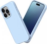 RhinoShield SolidSuit iPhone 15 Pro Max Back Cover Glacier Blue