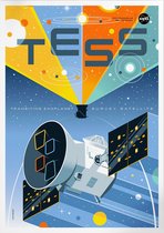 TESS Space Telescope | Space, Astronomie & Ruimtevaart Poster | A3: 30x40 cm