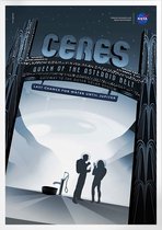 Ceres Dwarf Planets Queen | Space, Astronomie & Ruimtevaart Poster | A3: 30x40 cm