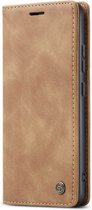 Caseme - Bookcase - Samsung Galaxy A34 - Beige