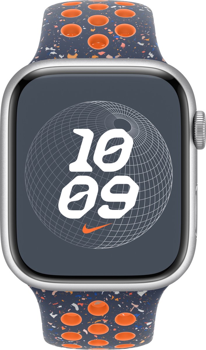 Apple Watch Blue Flame Nike Sport Band - 41mm - M/L