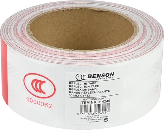 Reflectietape - Reflectie tape - 50mm - 17 meter