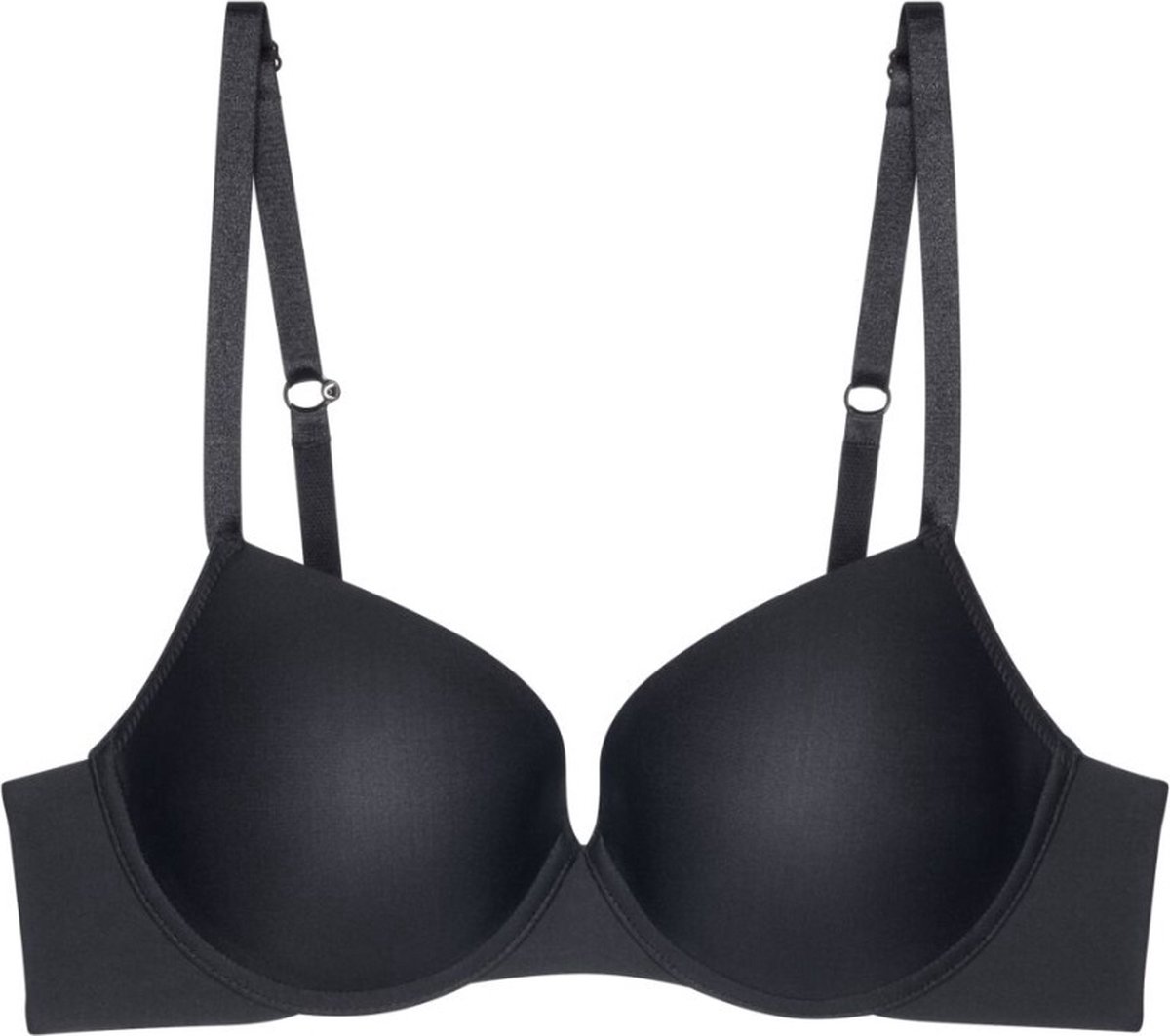 Triumph BH Pure Micro WHP - Racerback bh - Balconette en T-shirt Bh - Naadloze cups - 70C - Zwart