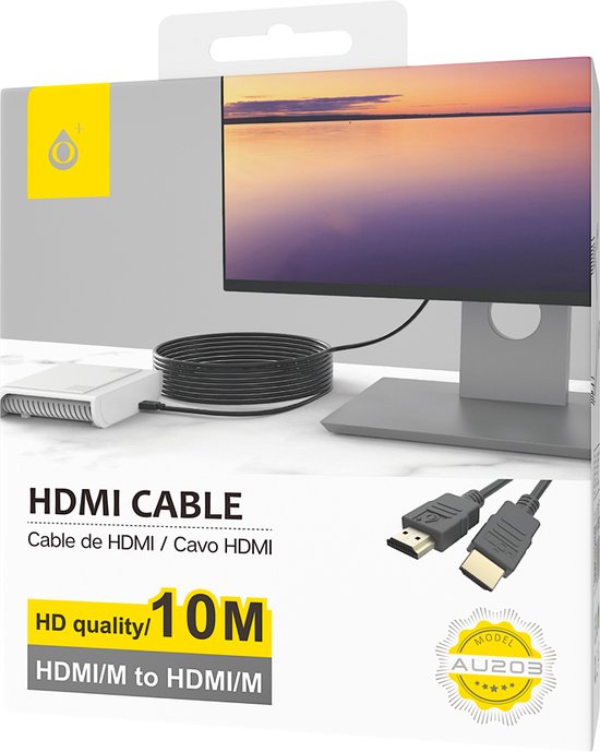 Câble HDMI 2.1 EV-Green - Ultra HD 8K Haute Vitesse (60/120/240Hz) - 48GBPS  - 1 mètre