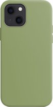 Coque iPhone 15 Siliconen Case Back Cover - Coque iPhone 15 Silicone - Vert