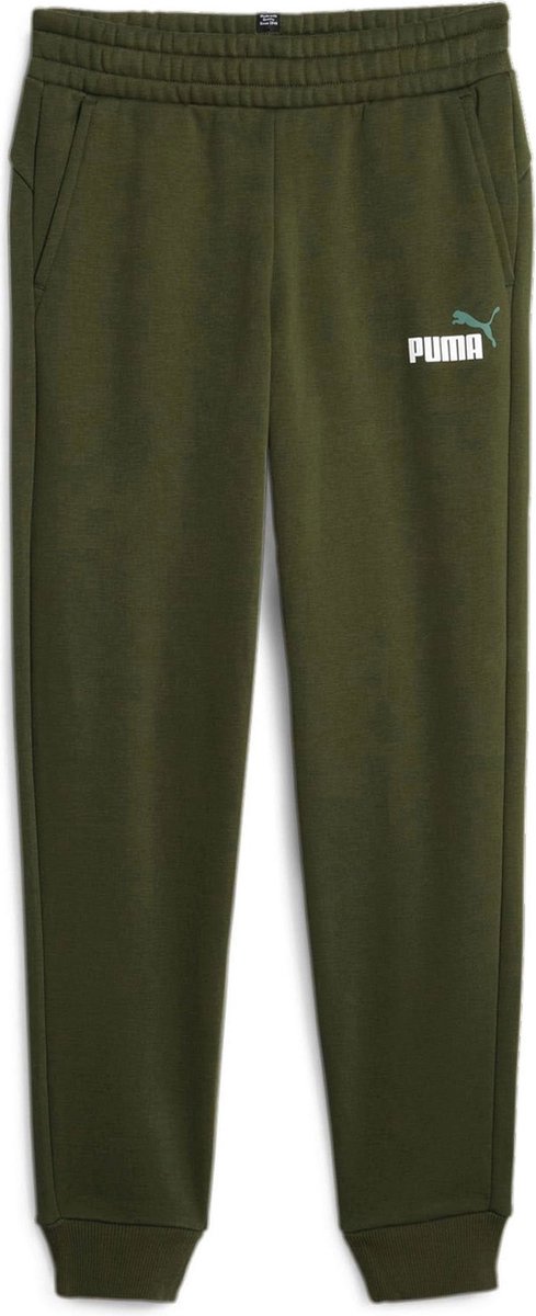 Puma Essential Joggingbroek Junior Donkergroen