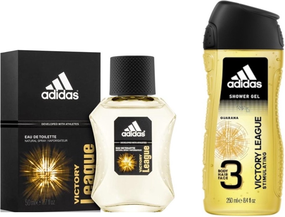 Goedkoopste Adidas Victory League Set - Eau de Toilette 50 ml & Douchegel 250 ml