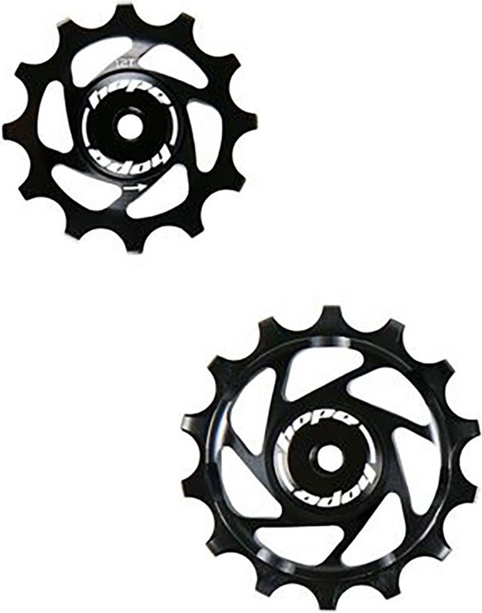 Hope Sram Axs Derailleurwieltjes Set Voor Fietsen Zilver 12-14t